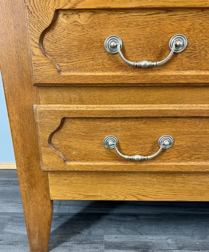 Pamono Vintage French Style Oak Chest of Drawers Online