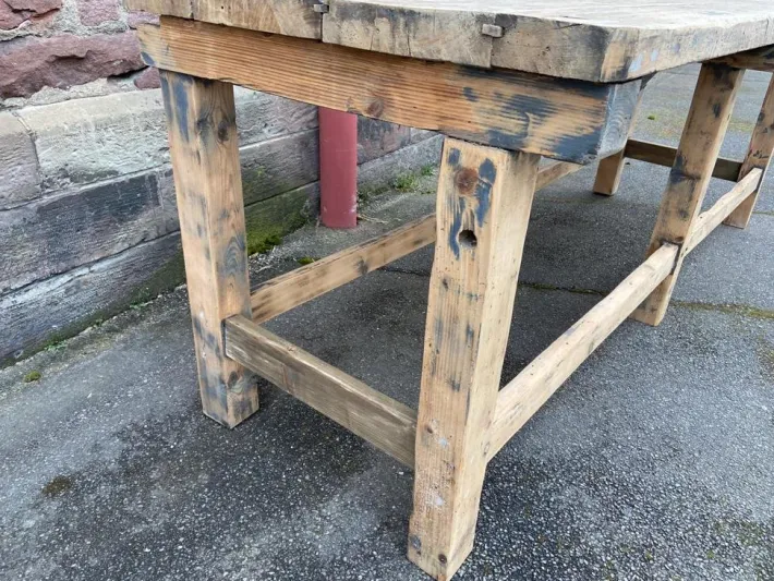 Pamono Vintage French Workshop Table Discount