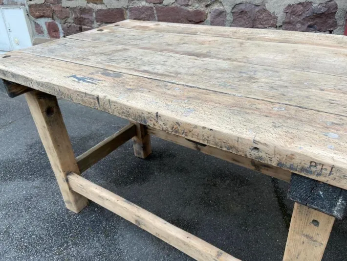 Pamono Vintage French Workshop Table Discount