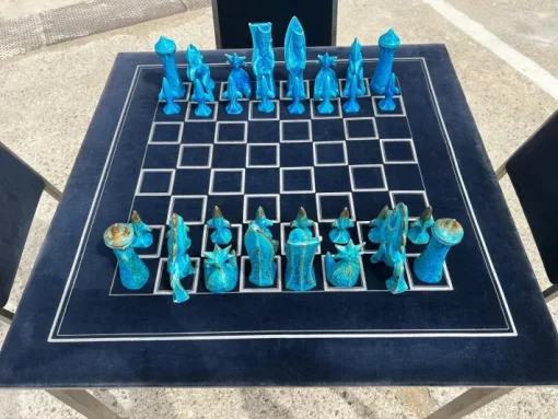 Pamono Vintage Games Table and Chairs from Christian Dior, 1975, Set of 6 Online