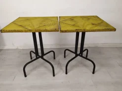 Pamono Vintage Garden Bistro Table by Mathieu Matégot, 1960s New