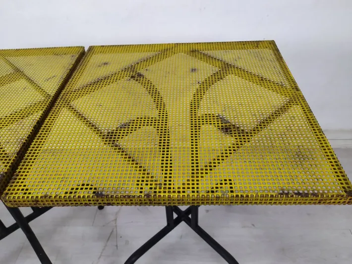 Pamono Vintage Garden Bistro Table by Mathieu Matégot, 1960s New