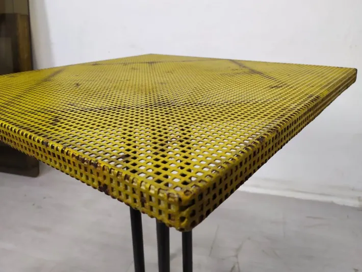 Pamono Vintage Garden Bistro Table by Mathieu Matégot, 1960s New