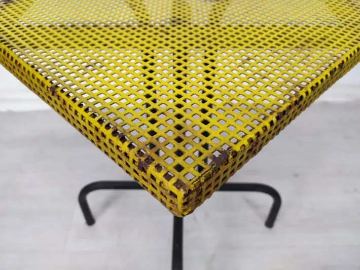 Pamono Vintage Garden Bistro Table by Mathieu Matégot, 1960s New