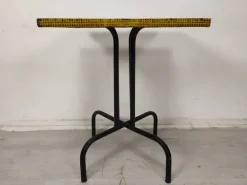 Pamono Vintage Garden Bistro Table by Mathieu Matégot, 1960s New