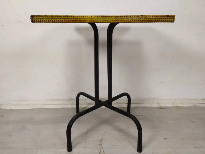 Pamono Vintage Garden Bistro Table by Mathieu Matégot, 1960s New