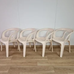 Pamono Vintage Garden Chairs by Henry Massonnet for Stamp, 1984s, Set of 4 Discount