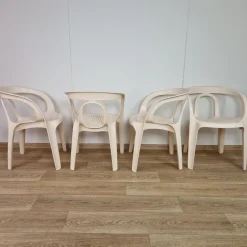 Pamono Vintage Garden Chairs by Henry Massonnet for Stamp, 1984s, Set of 4 Discount
