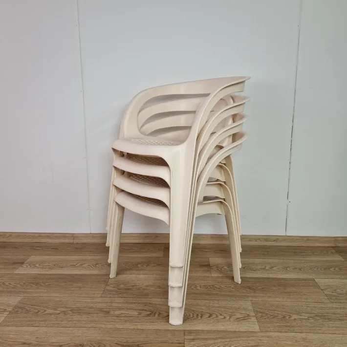 Pamono Vintage Garden Chairs by Henry Massonnet for Stamp, 1984s, Set of 4 Discount