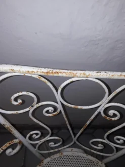 Pamono Vintage Garden Chairs in Iron, 1950s, Set of 4 Sale