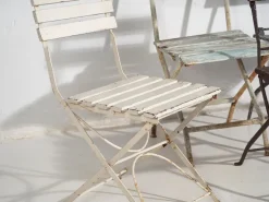 Pamono Vintage Garden Folding Chairs, 1920, Set of 4 Online