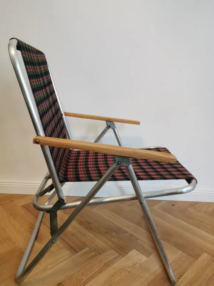 Pamono Vintage Garden Folding Chair, 1960s, Set of 2 Clearance