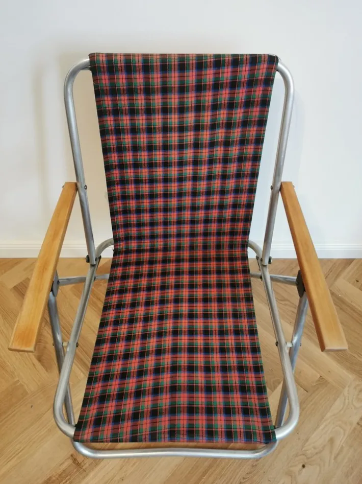 Pamono Vintage Garden Folding Chair, 1960s, Set of 2 Clearance
