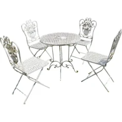 Pamono Vintage Garden Furniture Set, 1960s, Set of 5 Outlet