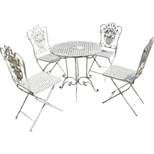 Pamono Vintage Garden Furniture Set, 1960s, Set of 5 Outlet