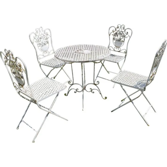 Pamono Vintage Garden Furniture Set, 1960s, Set of 5 Outlet