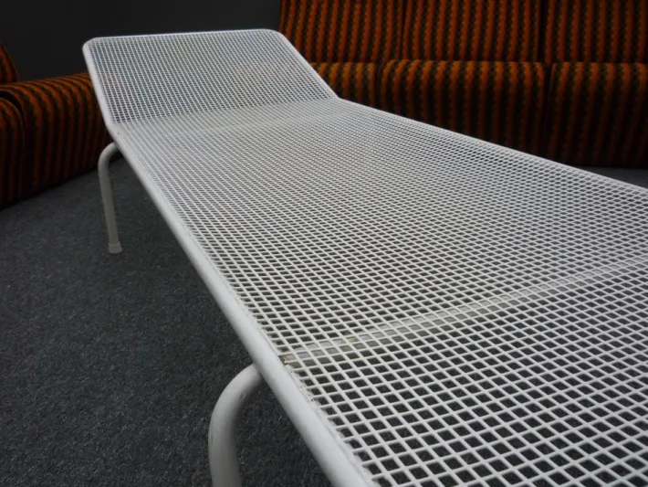 Pamono Vintage Garden Lounger attributed to Erlauer Drahtwerke, 1950s Hot