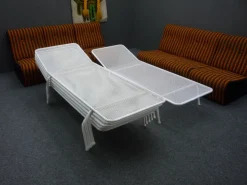 Pamono Vintage Garden Lounger attributed to Erlauer Drahtwerke, 1950s Hot