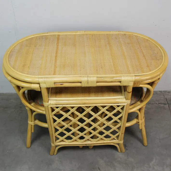 Pamono Vintage Garden Table and Chairs, 1970s, Set of 3 Best