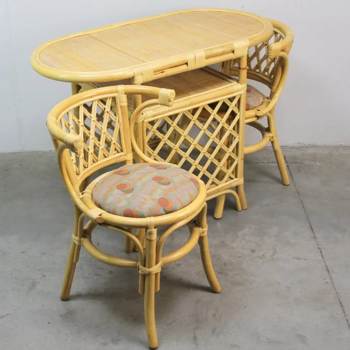 Pamono Vintage Garden Table and Chairs, 1970s, Set of 3 Best