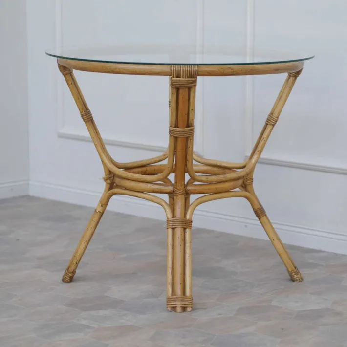 Pamono Vintage Garden Table in Bamboo Hot