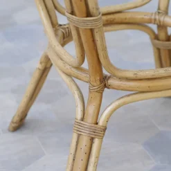 Pamono Vintage Garden Table in Bamboo Hot