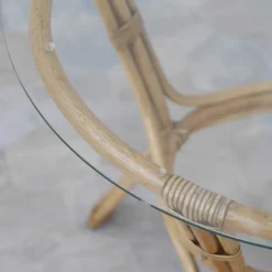 Pamono Vintage Garden Table in Bamboo Hot
