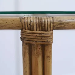 Pamono Vintage Garden Table in Bamboo Hot