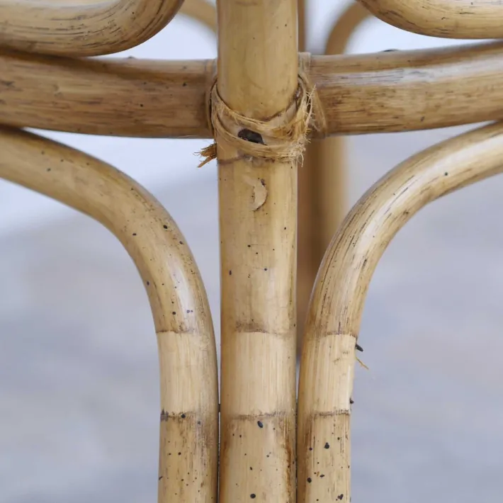 Pamono Vintage Garden Table in Bamboo Hot