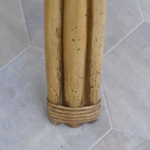 Pamono Vintage Garden Table in Bamboo Hot