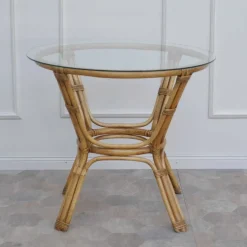 Pamono Vintage Garden Table in Bamboo Hot