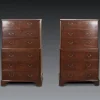 Pamono Vintage Geo II Chest on Chests, 1750, Set of 2 Clearance