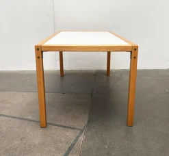 Pamono Vintage German Postmodern Profilsystem Series Desk or Dining Table from Flötotto, 1970s Clearance