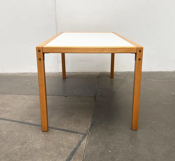 Pamono Vintage German Postmodern Profilsystem Series Desk or Dining Table from Flötotto, 1970s Clearance