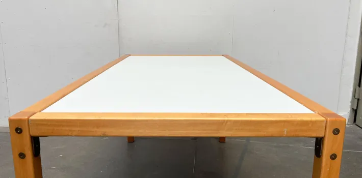 Pamono Vintage German Postmodern Profilsystem Series Desk or Dining Table from Flötotto, 1970s Clearance