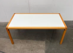 Pamono Vintage German Postmodern Profilsystem Series Desk or Dining Table from Flötotto, 1970s Clearance