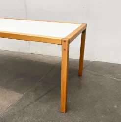 Pamono Vintage German Postmodern Profilsystem Series Desk or Dining Table from Flötotto, 1970s Clearance