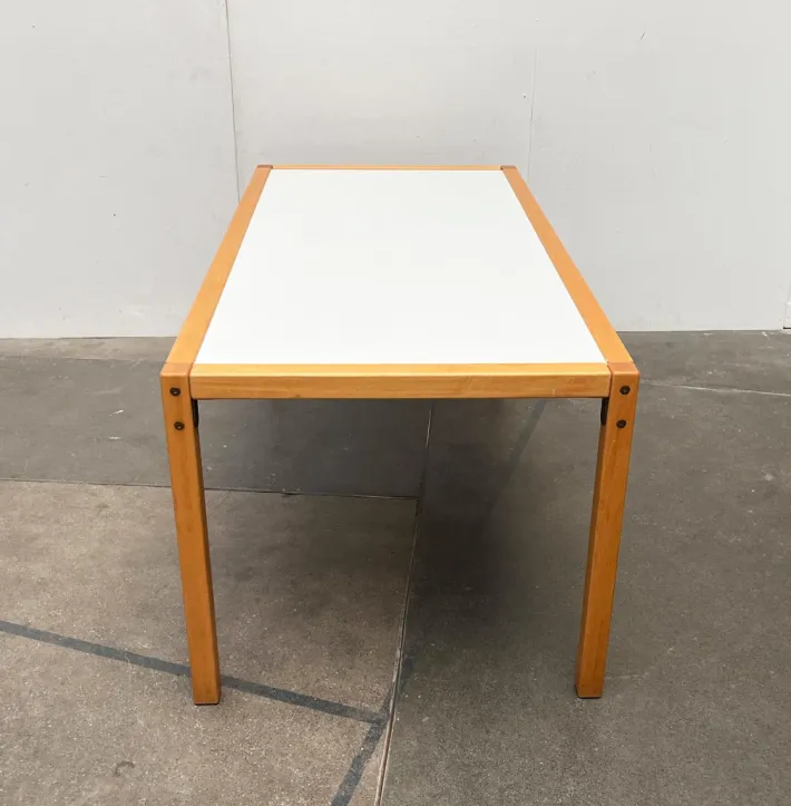 Pamono Vintage German Postmodern Profilsystem Series Desk or Dining Table from Flötotto, 1970s Clearance