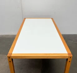 Pamono Vintage German Postmodern Profilsystem Series Desk or Dining Table from Flötotto, 1970s Clearance