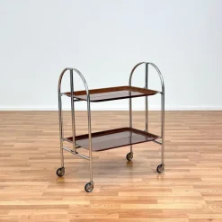 Pamono Vintage German Serving Trolley, 1970s Best