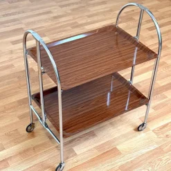 Pamono Vintage German Serving Trolley, 1970s Best