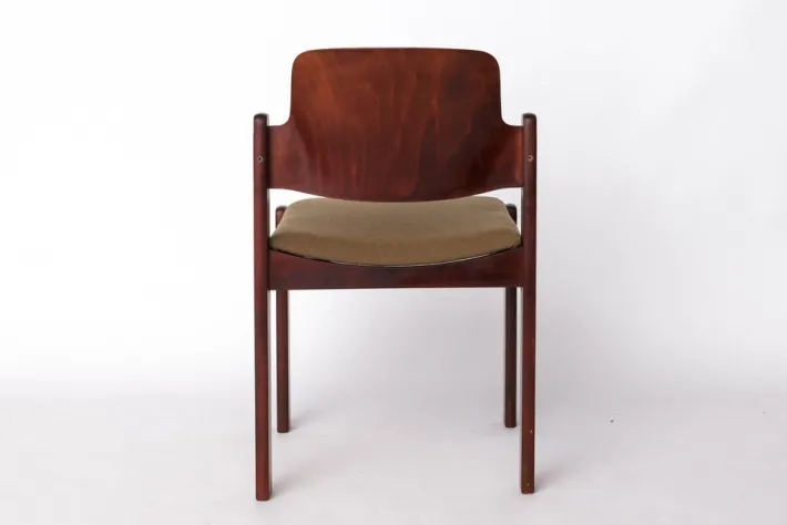 Pamono Vintage German Stacking Chair from Lübke, 1970s Hot