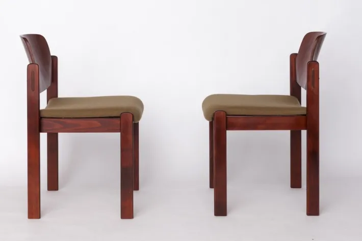 Pamono Vintage German Stacking Chair from Lübke, 1970s Hot