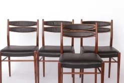 Pamono Vintage German Teak Dining Chairs, 1960s, Set of 4 Best