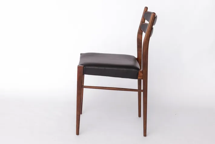 Pamono Vintage German Teak Dining Chairs, 1960s, Set of 4 Best