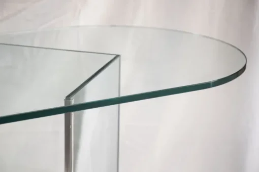 Pamono Vintage Glass Table attributed to Fontana Arte, 1973 Clearance