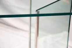 Pamono Vintage Glass Table attributed to Fontana Arte, 1973 Clearance