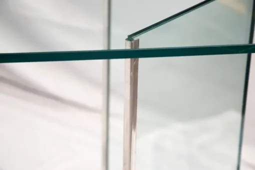Pamono Vintage Glass Table attributed to Fontana Arte, 1973 Clearance