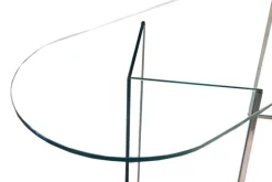 Pamono Vintage Glass Table attributed to Fontana Arte, 1973 Clearance