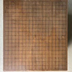 Pamono Vintage Go Game Board Goban Kaya, Japan, 1920, Set of 3 Clearance